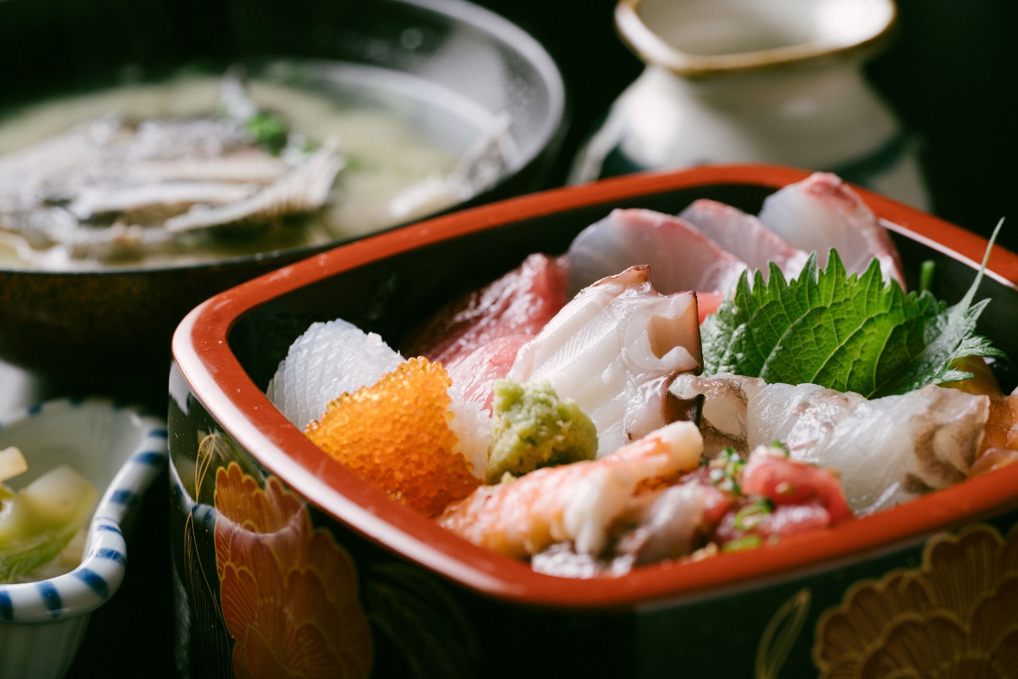 【唐津グルメプラン】「一天張」の新鮮贅沢海鮮丼 - 2