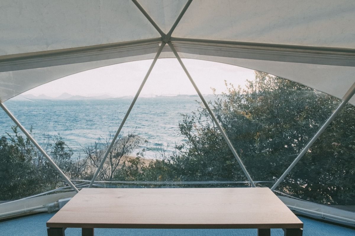 "KUMO"- A Seaside Small Glamping Dome - 2
