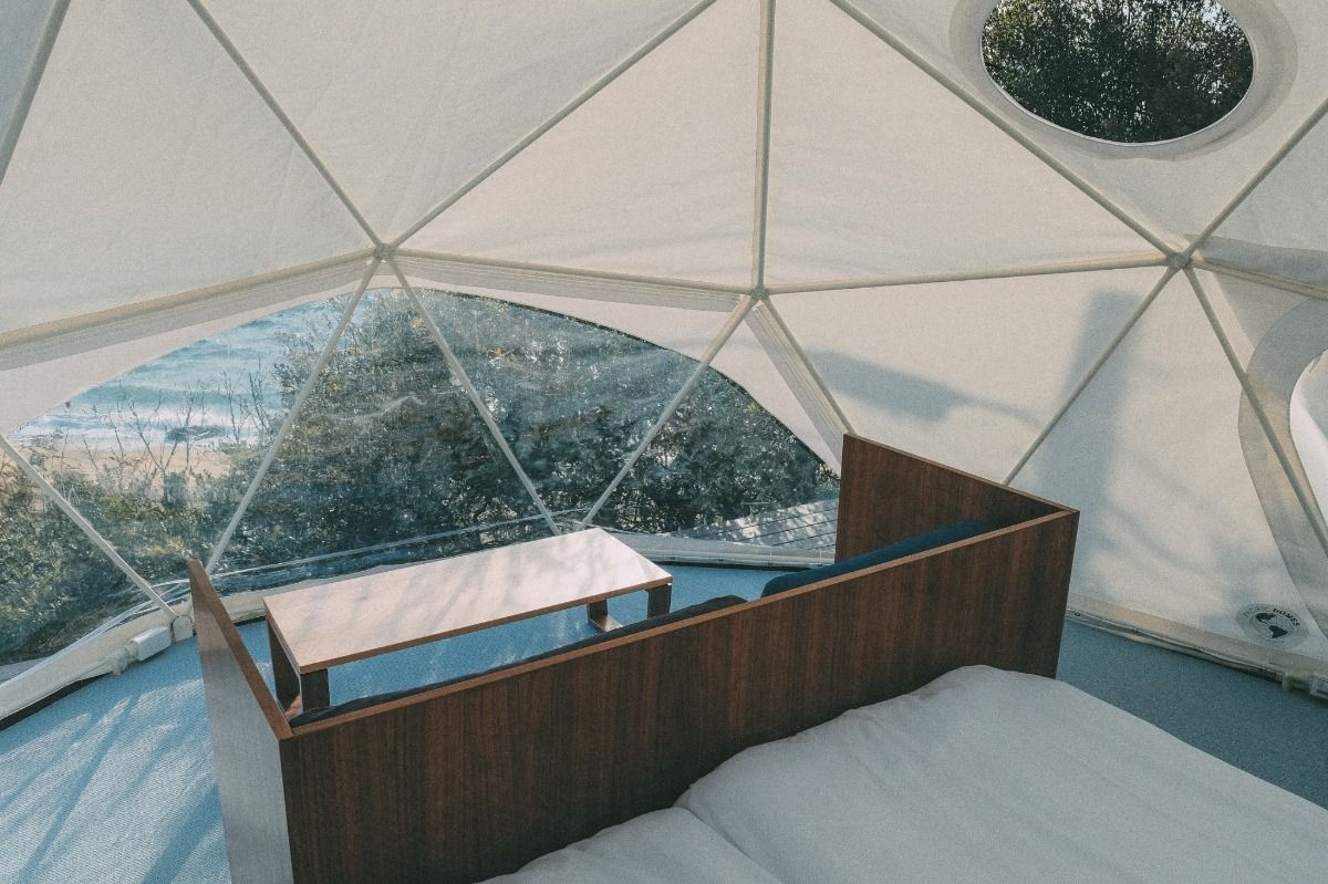 "KUMO"- A Seaside Small Glamping Dome - 3