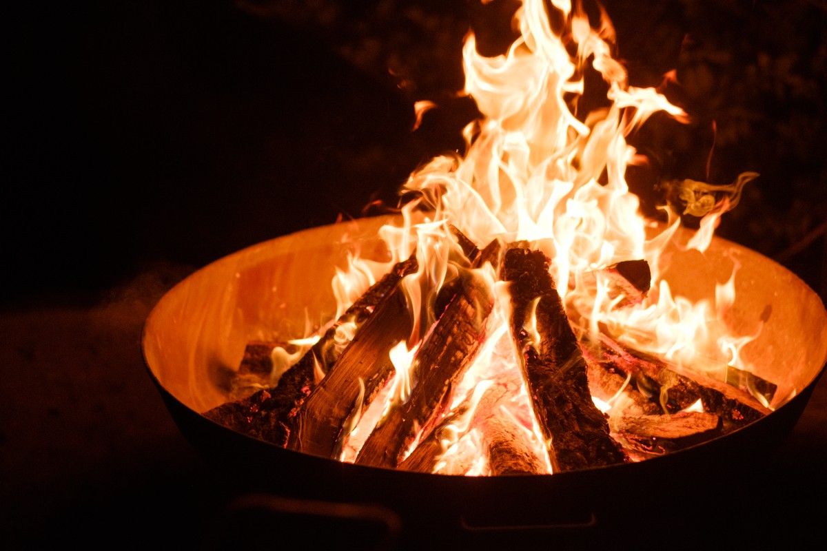 【客室KUMO限定】何もしない贅沢。焚き火を楽しむ夜