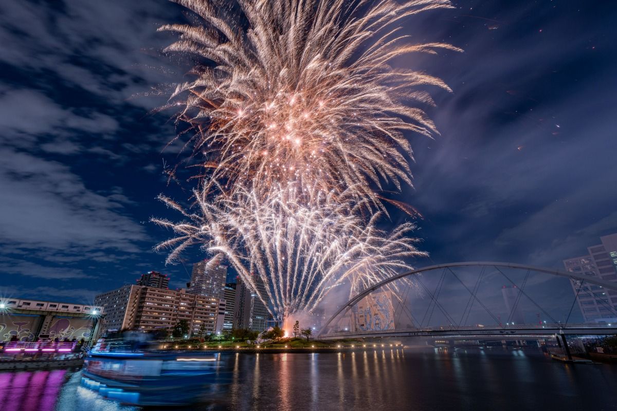 しながわ秋の運河花火祭り 　花火鑑賞付屋形船プラン - 2