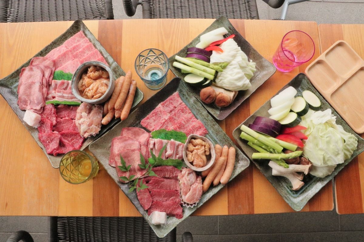 BBQ【夕食仕出し付】特選黒毛和牛入り盛合わせ（3〜11月） - 9