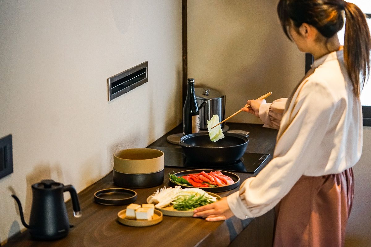 夕朝食付き（宮崎牛2種食べ比べ 牛鍋）※部屋食 - 2