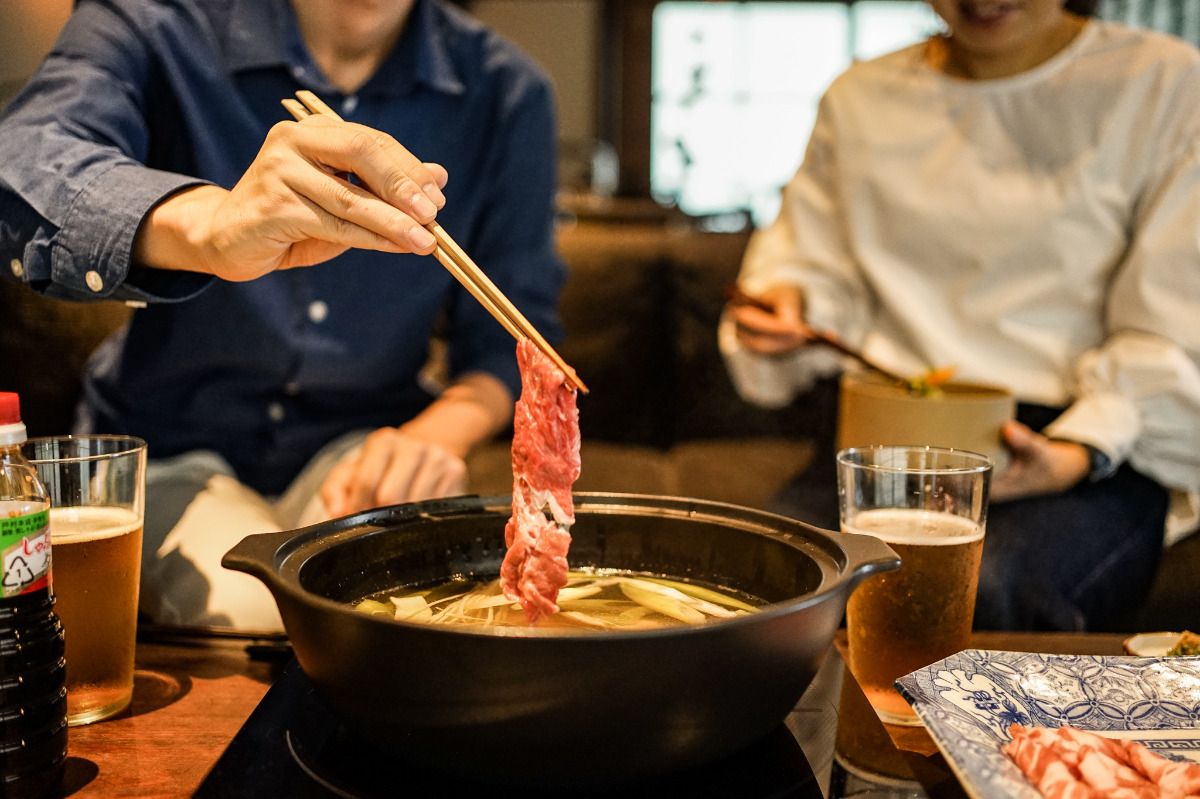 夕朝食付き（宮崎牛×宮崎産豚 しゃぶしゃぶ鍋）※部屋食 - 3