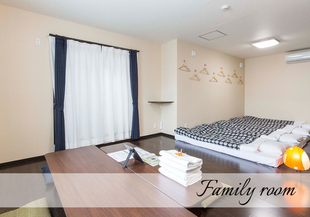 5 Beds room,Shared bathroom - 2