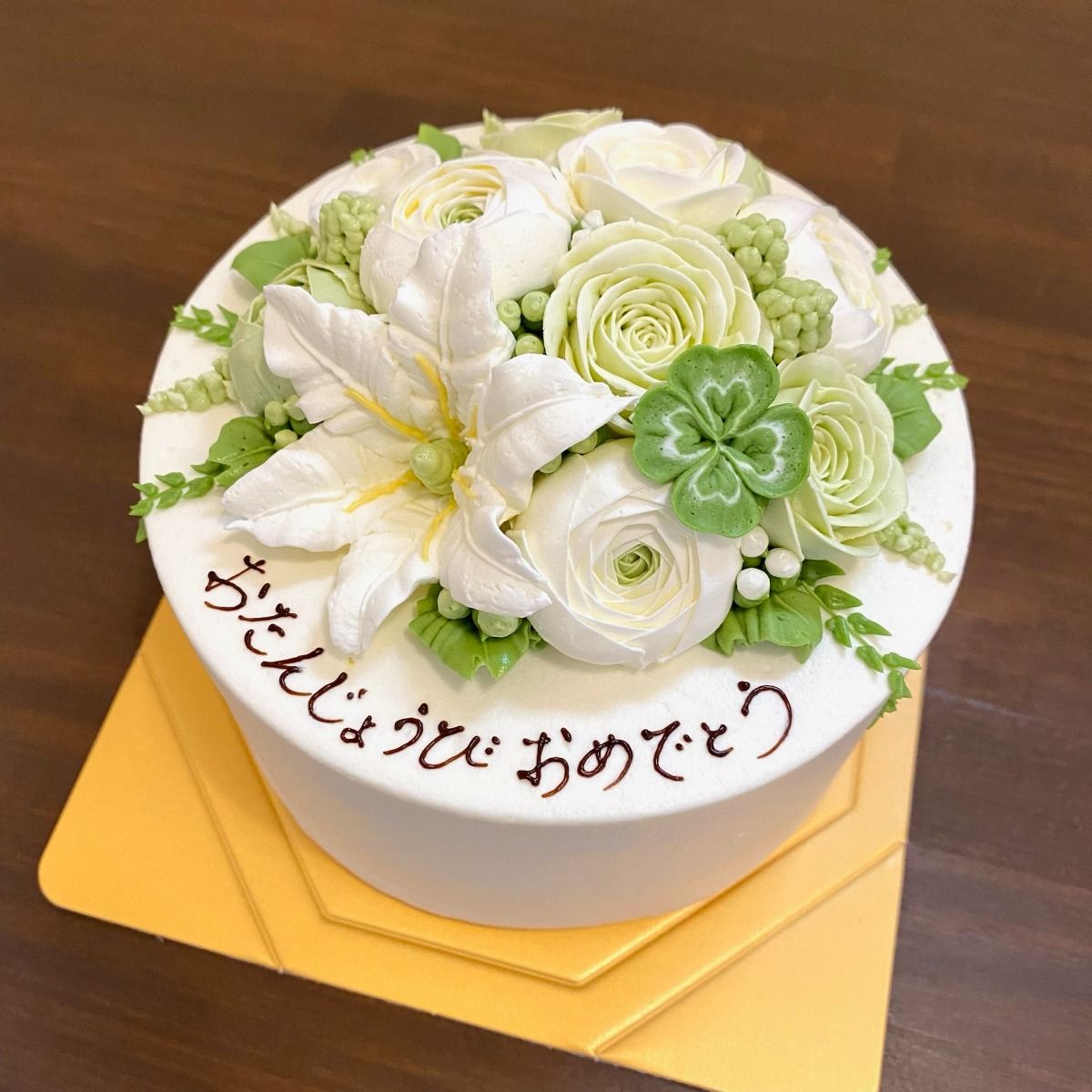 Accommodation plan with cakeworks kinpika flower cake - 6
