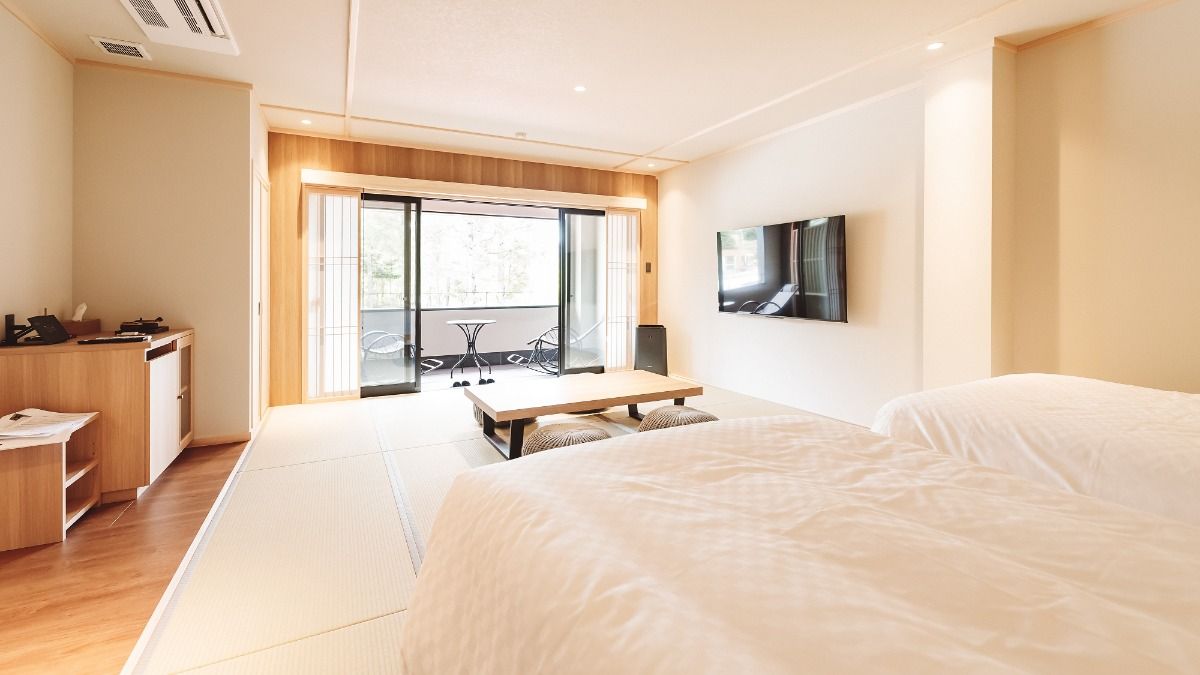 Deluxe Twin Room with Open-air Bath - 2