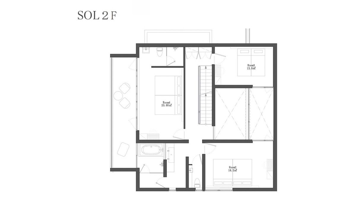 【一棟貸切・4LDK】SOL/~13名※プール・屋上テラス付 - 54