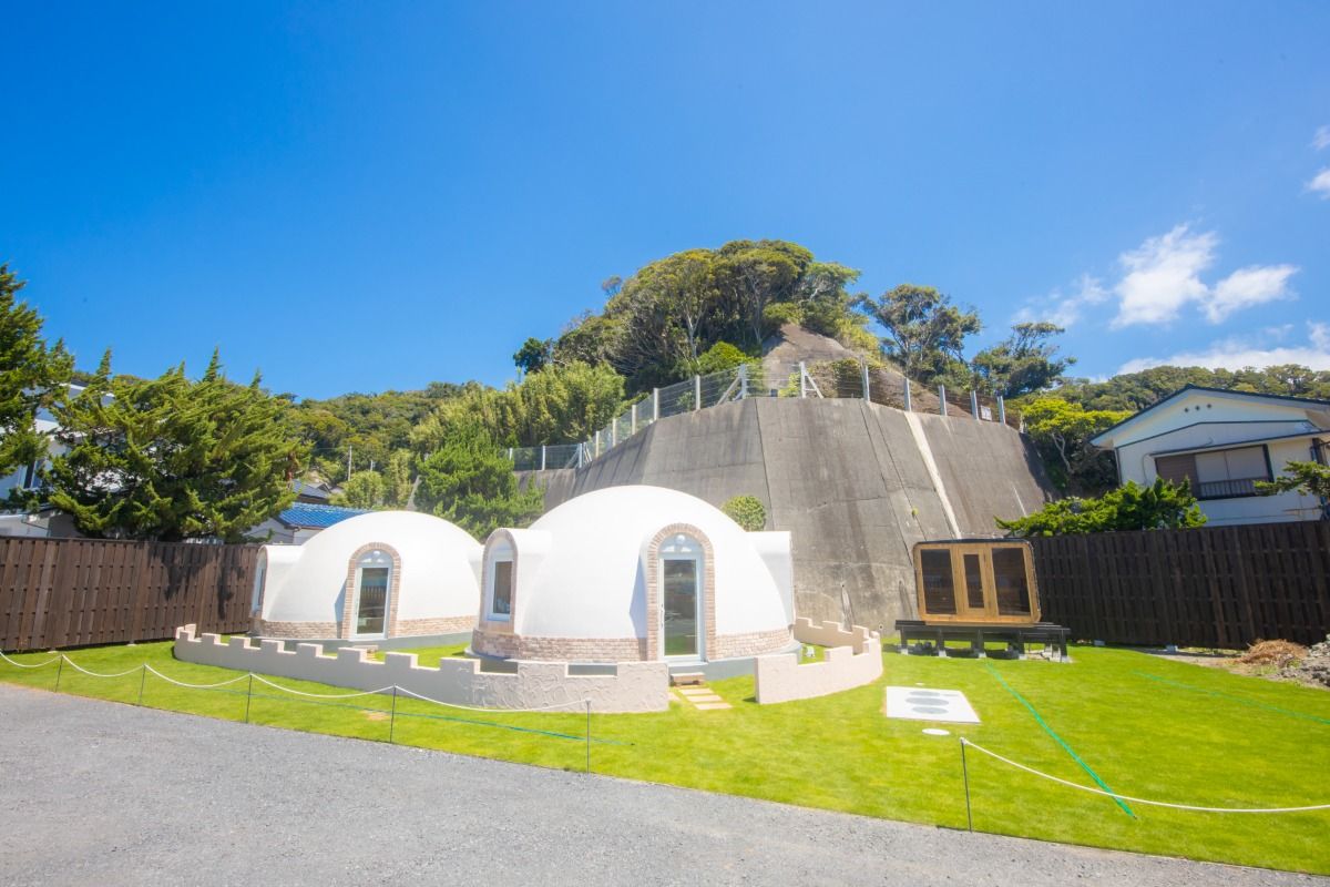Cam Cam Dome House & SAUNA（豊岡海岸）
