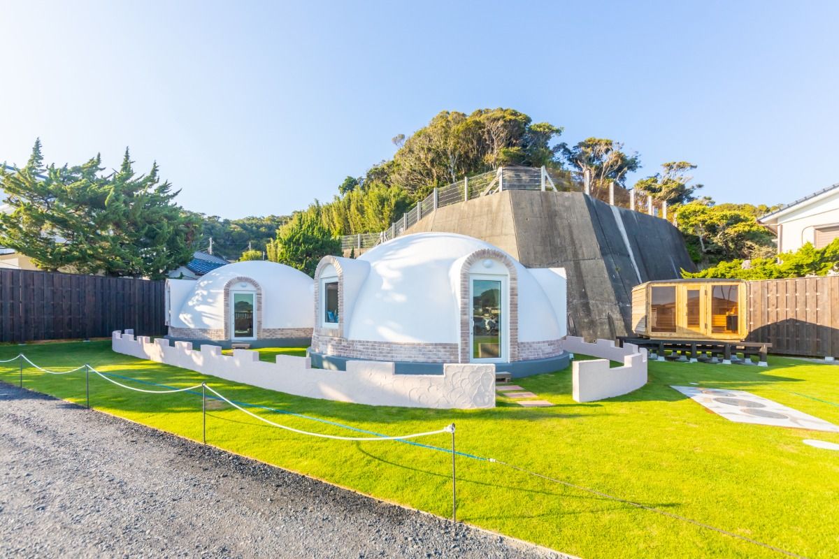 Cam Cam Dome House & SAUNA（豊岡海岸）