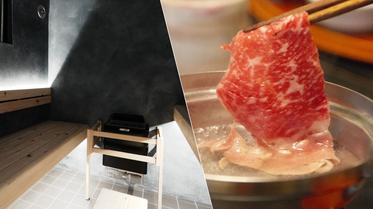 【食事付】日帰りプライベートサウナ〈５h利用＋しゃぶしゃぶ〉