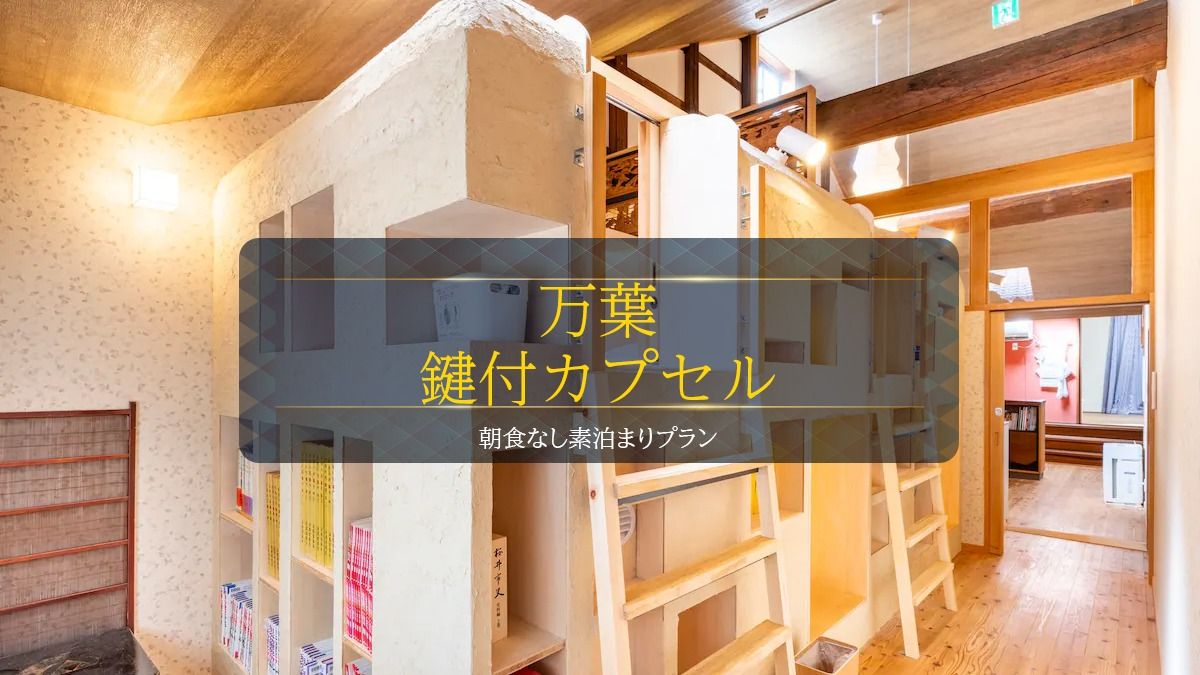 [Manyou]"private capsule room with key" plan without breakfast.