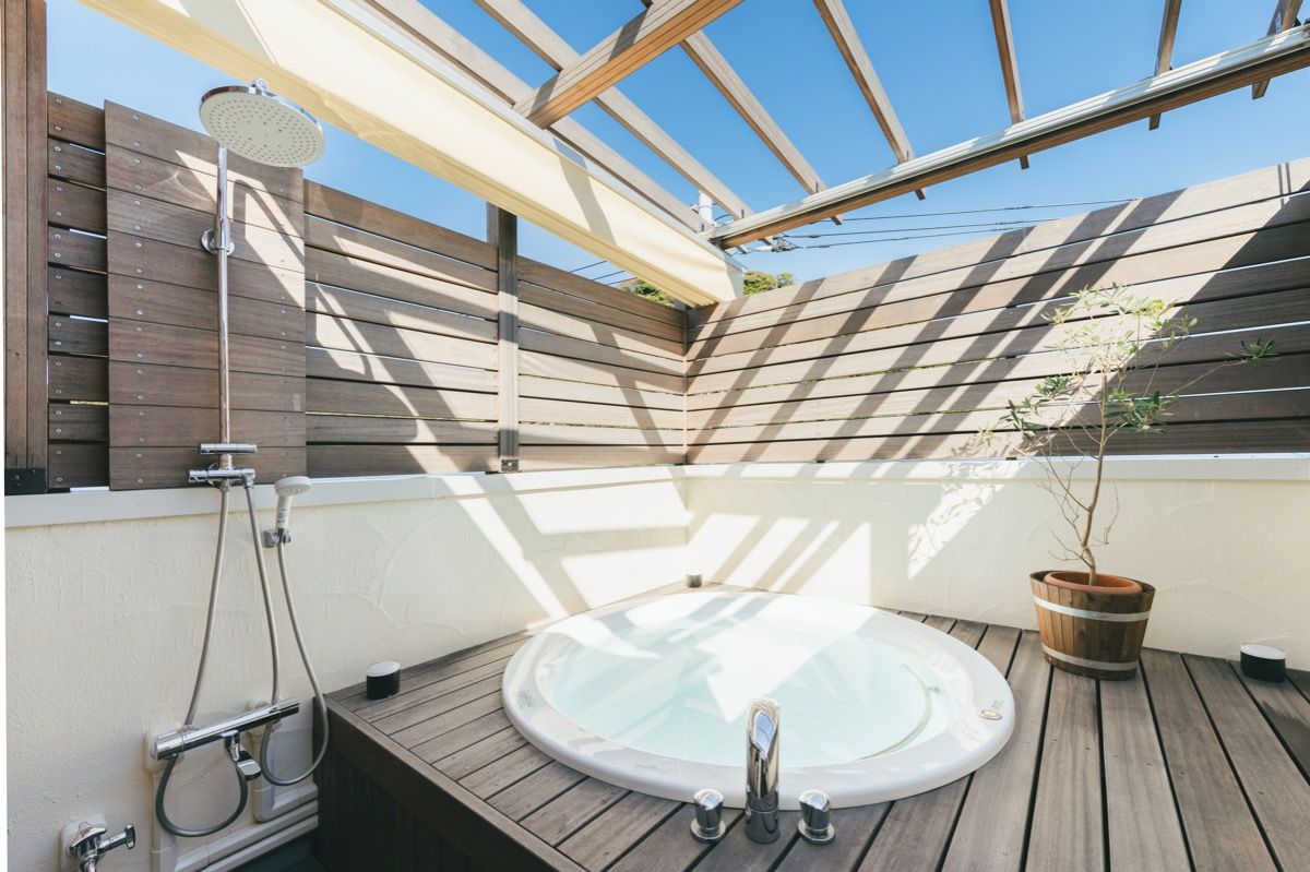 Main Building Japanese-Western Room with Private Open-Air Bath - 3