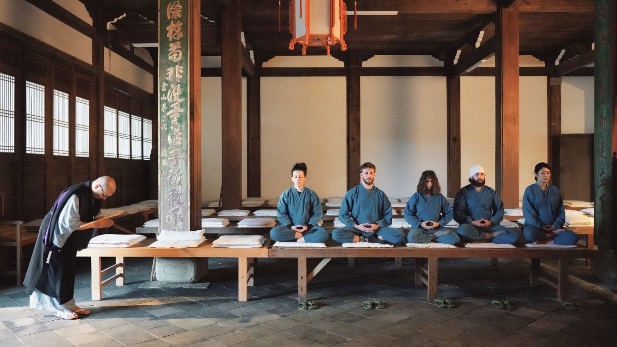 Unsui experience at Manpukuji Temple.