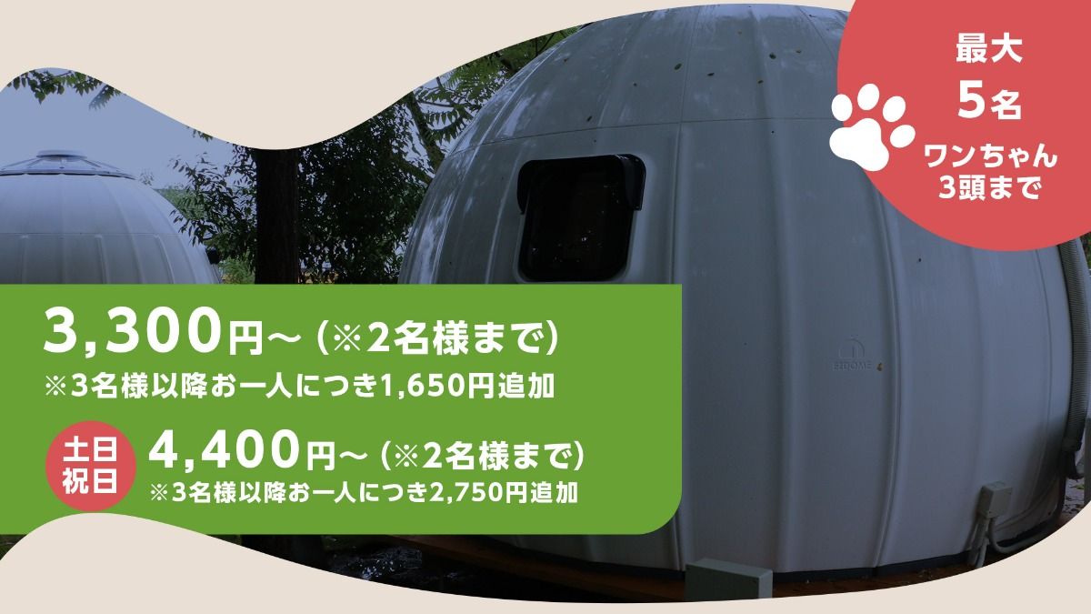 ドーム【小】ナイトプラン（18:00～21:00）