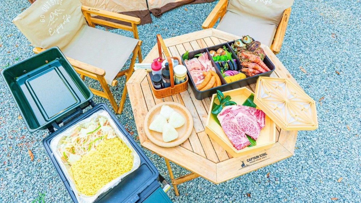 【2泊以上限定｜選べる特典6個】佐渡の海鮮と新潟和牛のBBQ