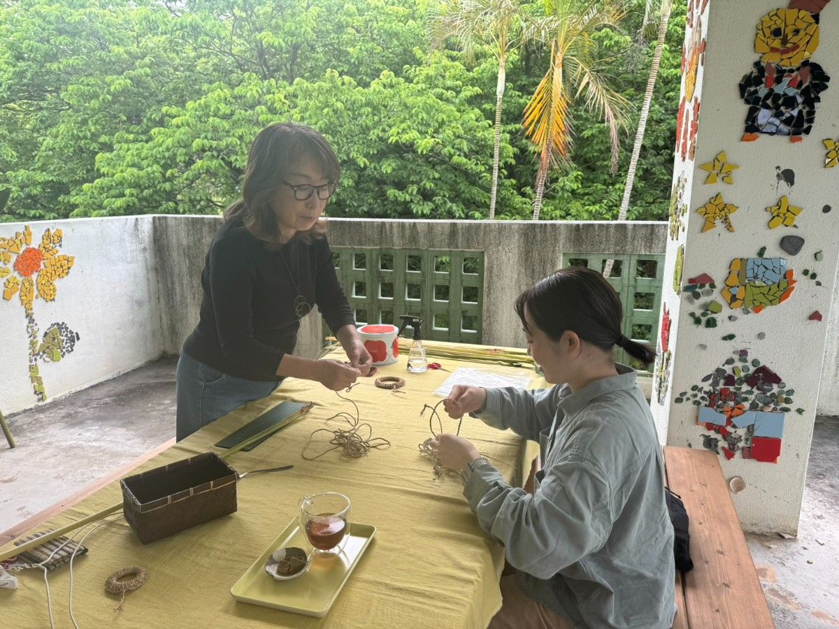 【旅する手しごと】 月桃から生まれる ガンシナーづくり