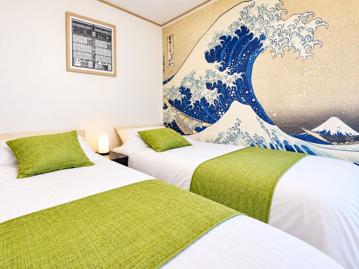 B202 Twin bed room