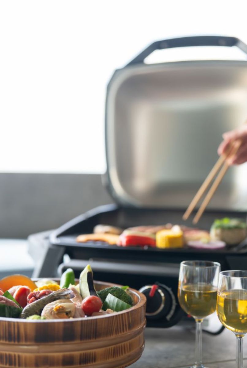 ミニBBQ無料特典付き贅沢ステイプラン