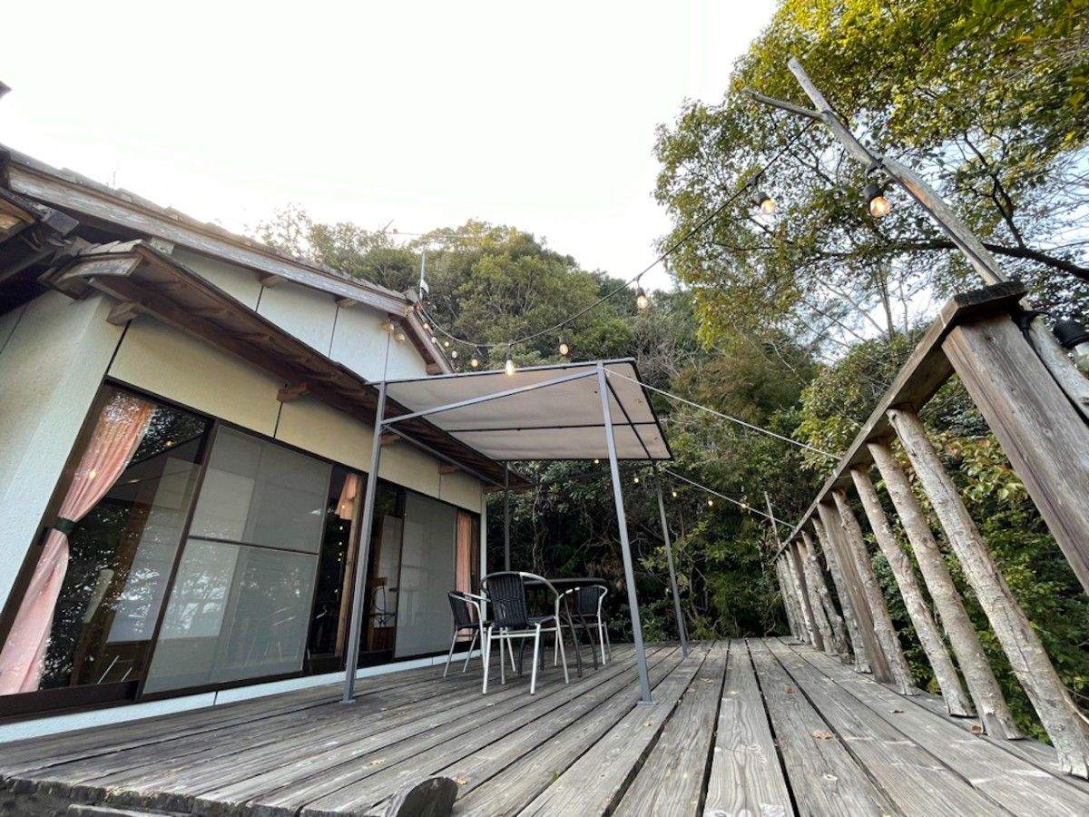 【禁煙】原生林の傍に佇む和風家屋戸建（4号棟）　※最大4名
