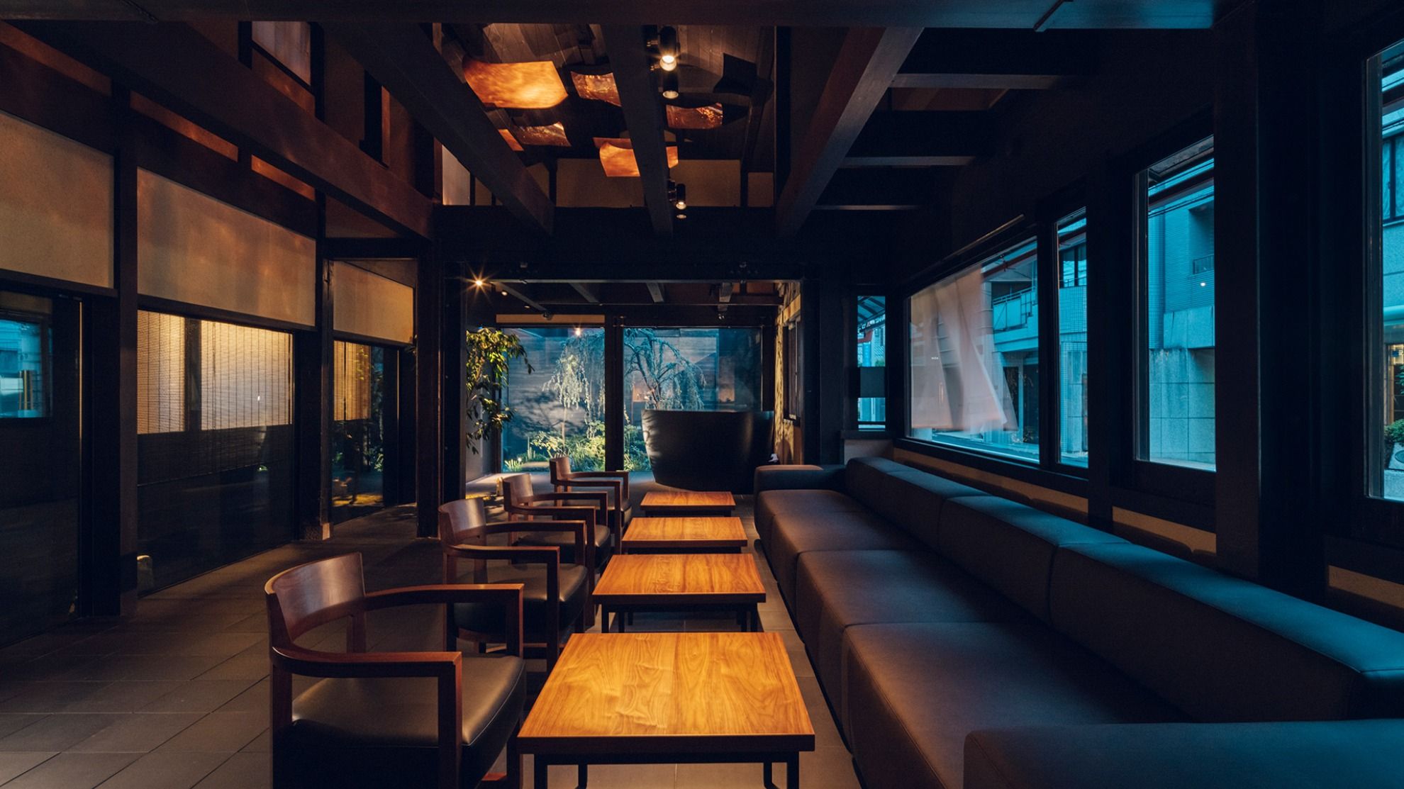 京をまとう和を装った建築インテリア