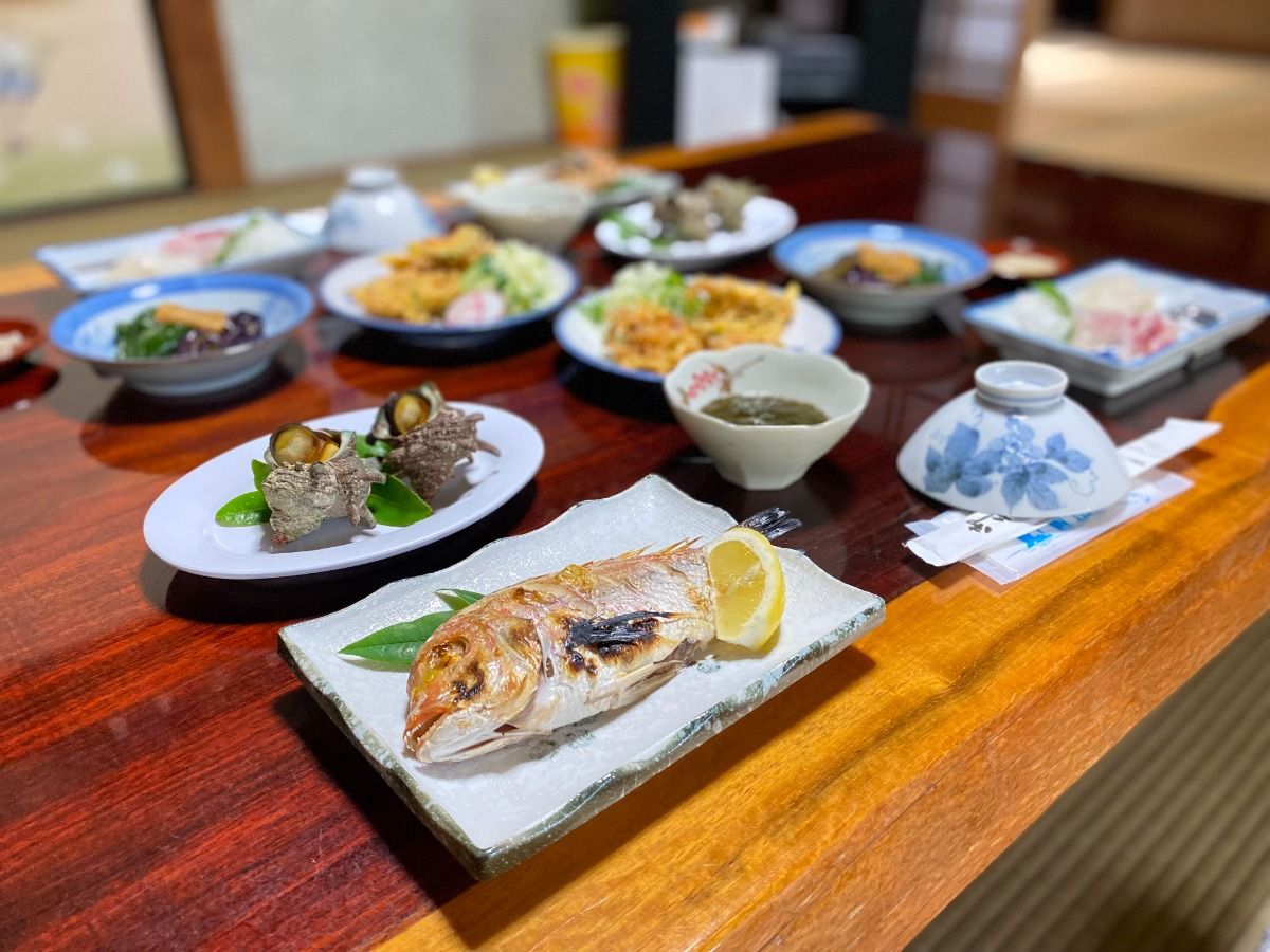 こだわりのお米と新鮮魚介