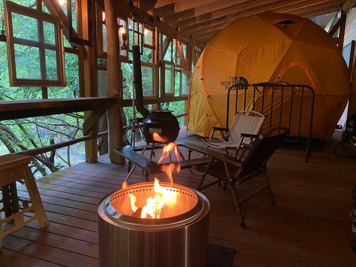 Empty-handed・sauna × camp