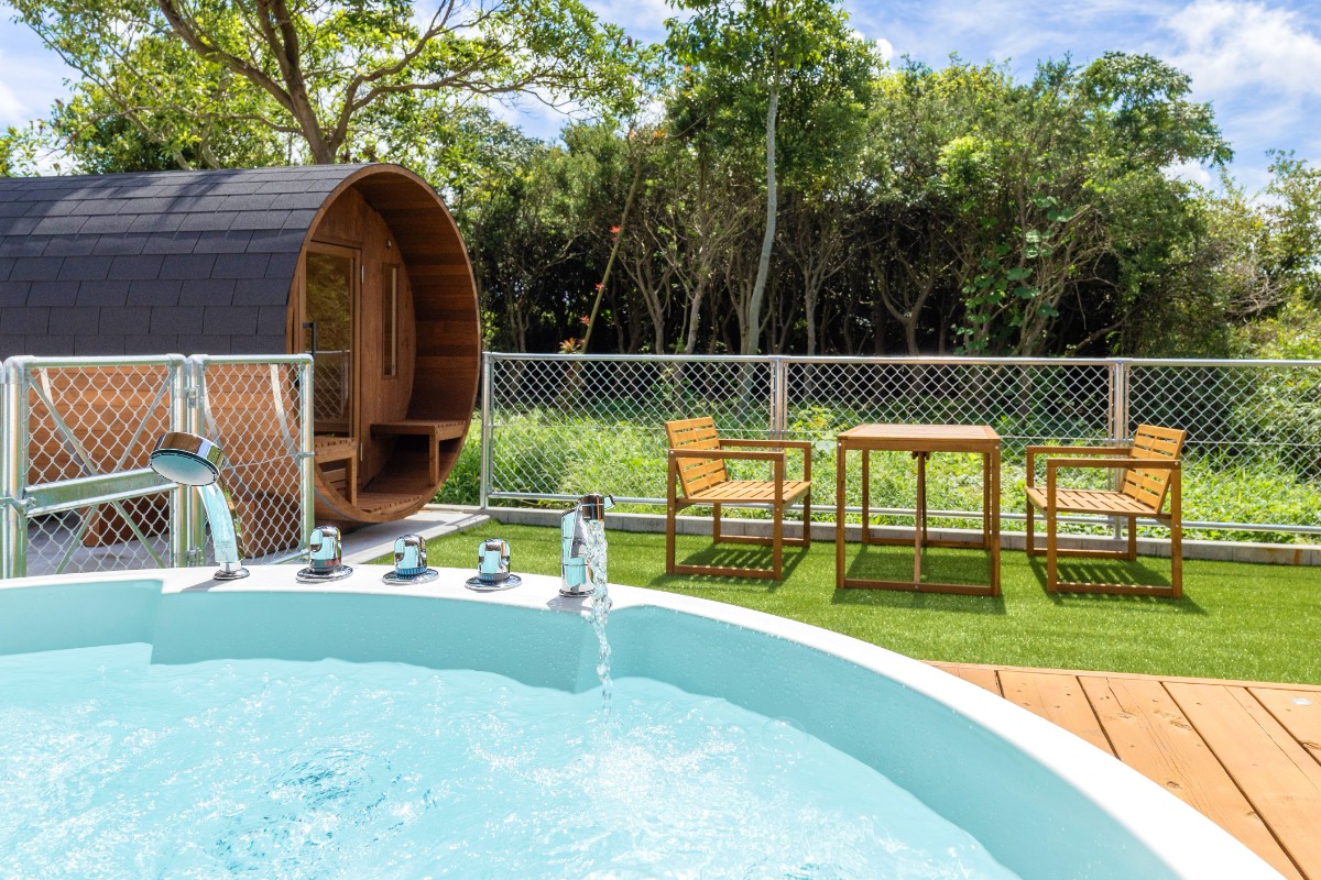 【PRIVATE VILLA】サウナ付ヴィラステイ