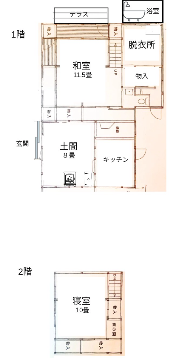 古民家でゆっくり素泊まりプラン - 4