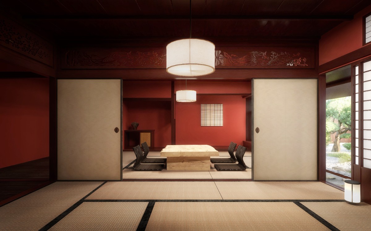 客室 ① 母屋（サウナ付）