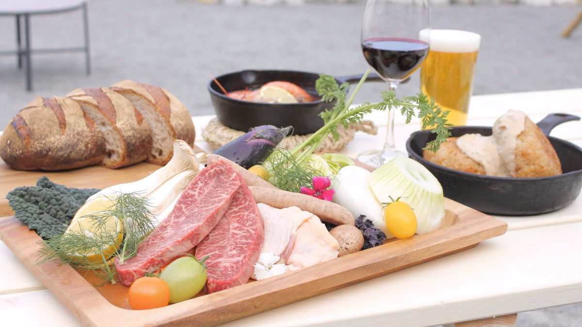 BBQプラン（朝・夕食つき）