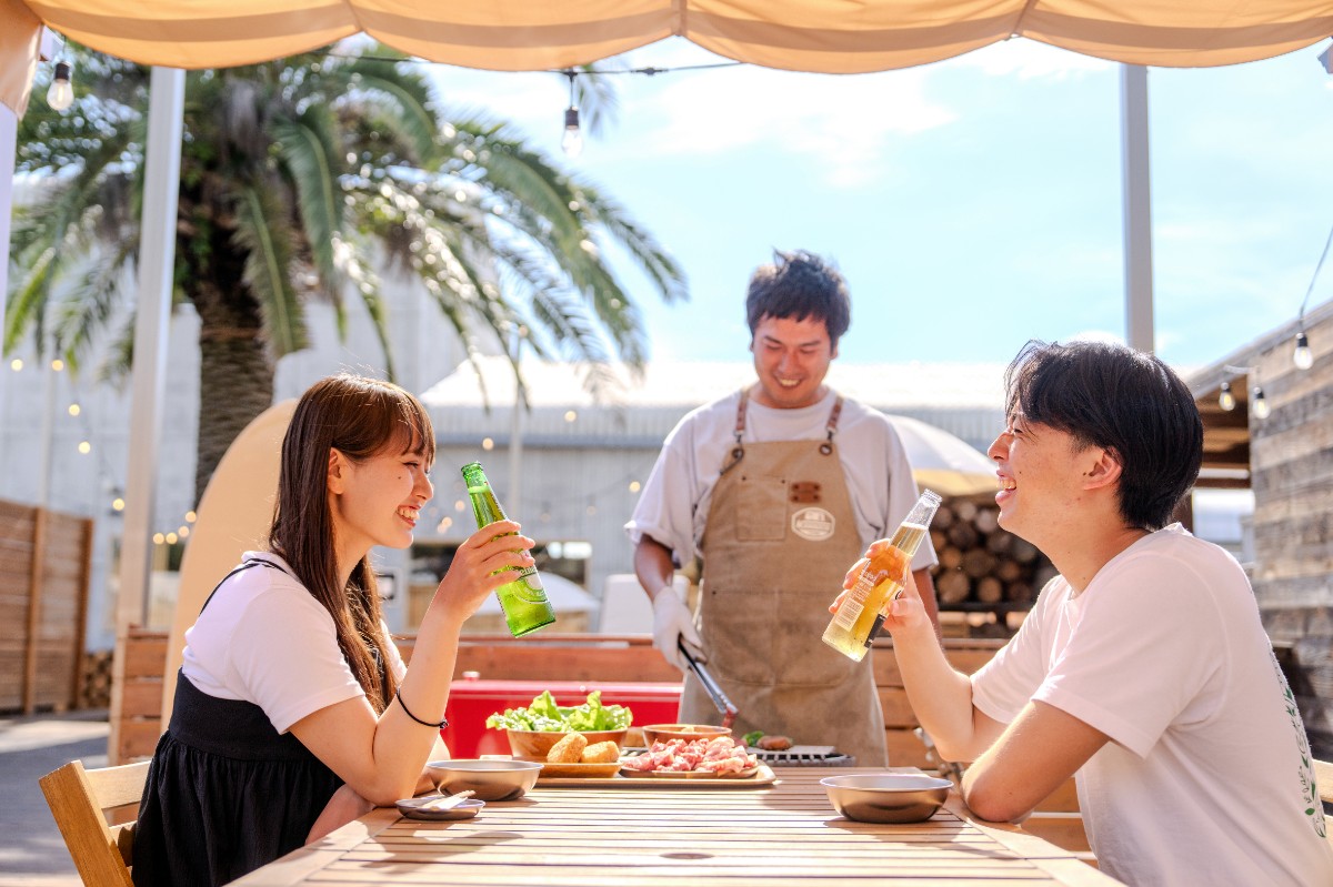 日帰りBBQ (ウッドデッキ)