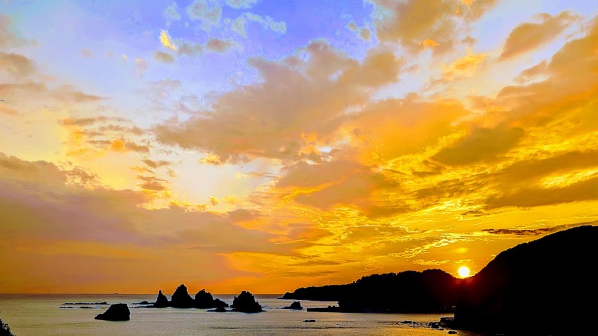  目の前は海だけ 夕日 星空の特等席 独り占め 灯り職人の家 - 4