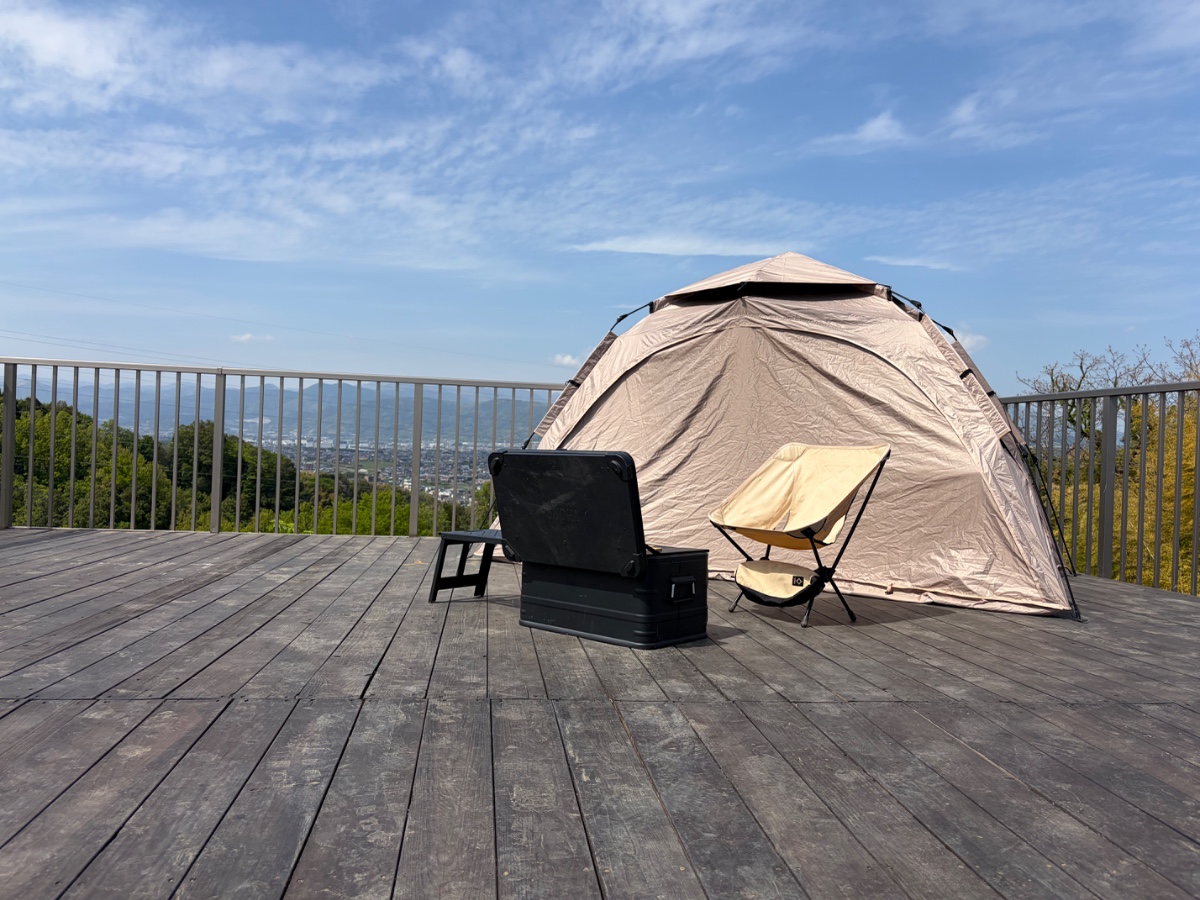絶景テント持込みキャンププラン