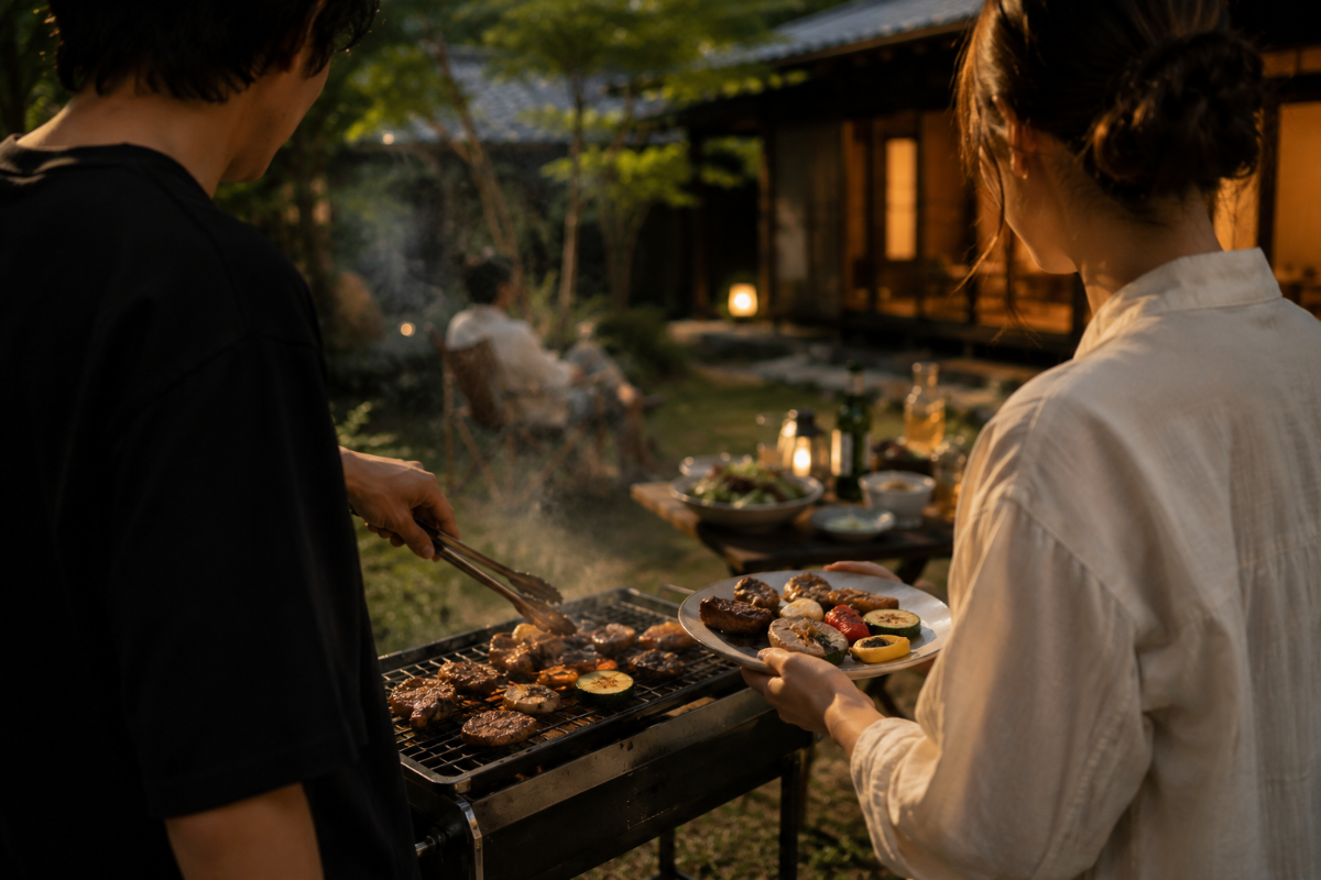 【サウナ付き】ガーデンダイニングBBQステイ