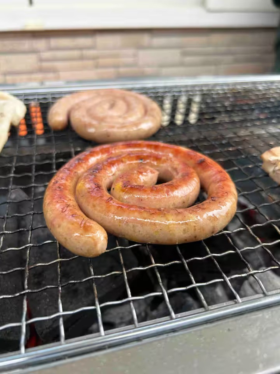 大人数でBBQ！広々とした空間を最大限に利用